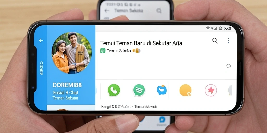 Tampilan antarmuka DOREMI88 yang ramah pengguna dan menarik.